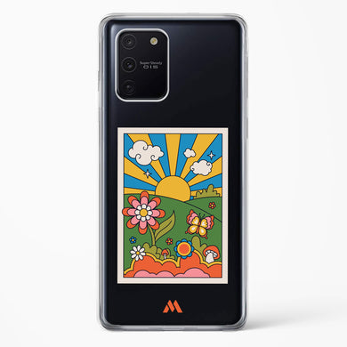 Pocket Sunshine Crystal Clear Transparent Case-(Samsung)