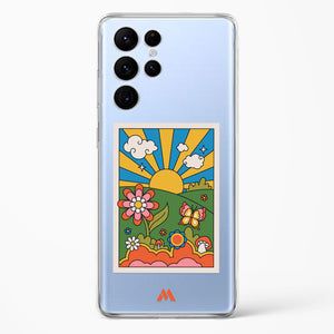 Pocket Sunshine Crystal Clear Transparent Case-(Samsung)