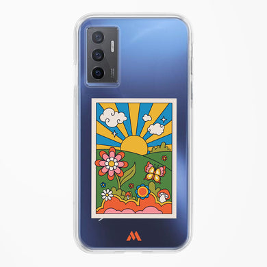 Pocket Sunshine Crystal Clear Transparent Case-(Vivo)