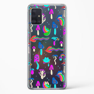 Stickered Grub Crystal Clear Transparent Case-(Samsung)