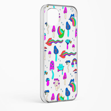 Stickered Grub Crystal Clear Transparent Case-(Samsung)