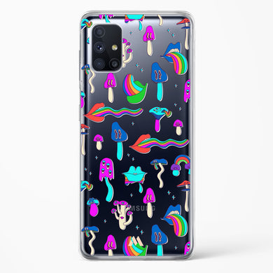 Stickered Grub Crystal Clear Transparent Case (Samsung)