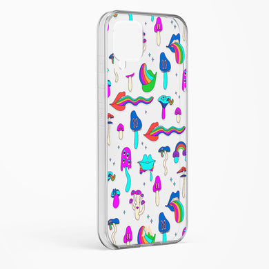 Stickered Grub Crystal Clear Transparent Case-(Samsung)