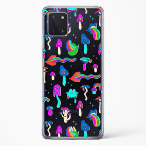 Stickered Grub Crystal Clear Transparent Case-(Samsung)