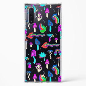 Stickered Grub Crystal Clear Transparent Case-(Samsung)