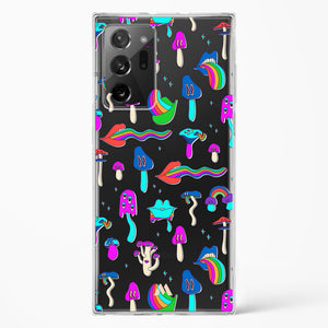 Stickered Grub Crystal Clear Transparent Case-(Samsung)