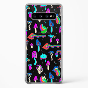 Stickered Grub Crystal Clear Transparent Case-(Samsung)
