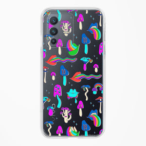 Stickered Grub Crystal Clear Transparent Case-(Vivo)