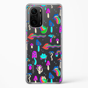 Stickered Grub Crystal Clear Transparent Case-(Xiaomi)