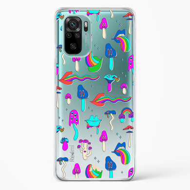 Stickered Grub Crystal Clear Transparent Case (Xiaomi)
