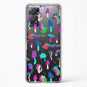 Stickered Grub Crystal Clear Transparent Case-(Xiaomi)