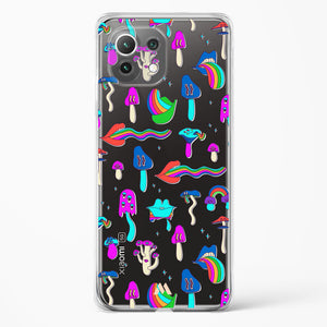 Stickered Grub Crystal Clear Transparent Case-(Xiaomi)