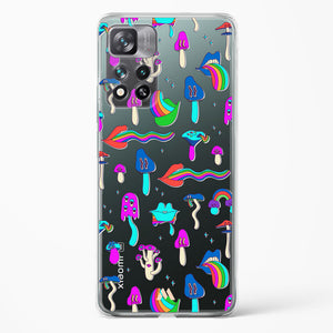 Stickered Grub Crystal Clear Transparent Case-(Xiaomi)