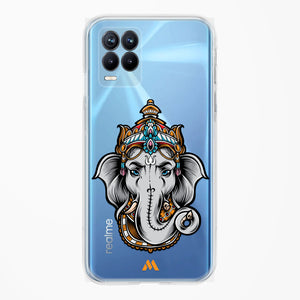 Regal Ganesha Crystal Clear Transparent Case-(Realme)