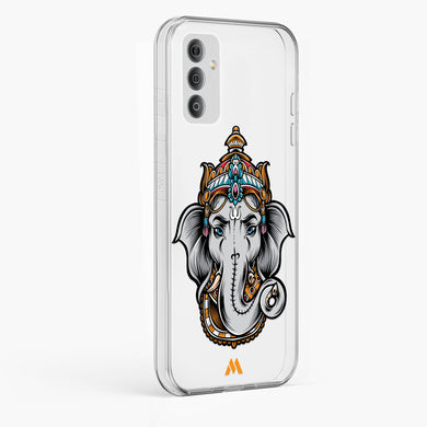 Regal Ganesha Crystal Clear Transparent Case-(Samsung)