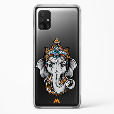 Regal Ganesha Crystal Clear Transparent Case-(Samsung)