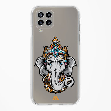 Regal Ganesha Crystal Clear Transparent Case-(Samsung)