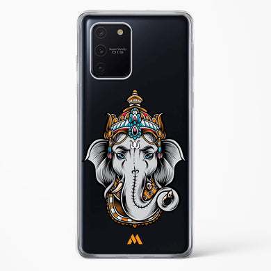 Regal Ganesha Crystal Clear Transparent Case-(Samsung)