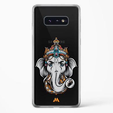 Regal Ganesha Crystal Clear Transparent Case-(Samsung)