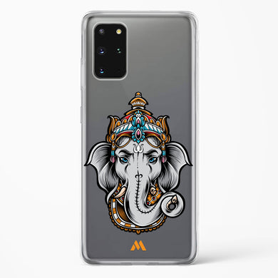 Regal Ganesha Crystal Clear Transparent Case-(Samsung)