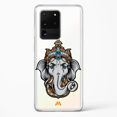 Regal Ganesha Crystal Clear Transparent Case-(Samsung)