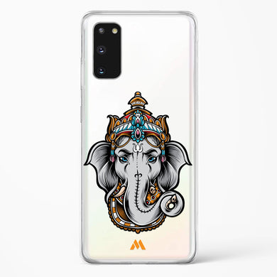 Regal Ganesha Crystal Clear Transparent Case-(Samsung)