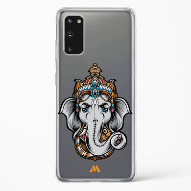 Regal Ganesha Crystal Clear Transparent Case-(Samsung)