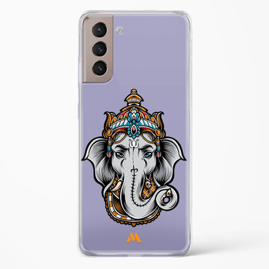 Regal Ganesha Crystal Clear Transparent Case-(Samsung)
