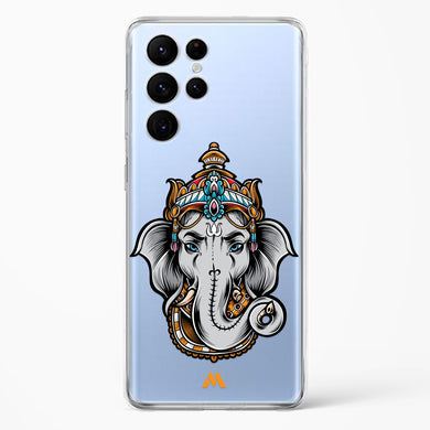 Regal Ganesha Crystal Clear Transparent Case-(Samsung)