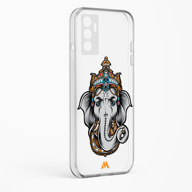 Regal Ganesha Crystal Clear Transparent Case-(Vivo)