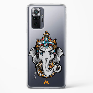 Regal Ganesha Crystal Clear Transparent Case-(Xiaomi)