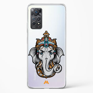 Regal Ganesha Crystal Clear Transparent Case-(Xiaomi)