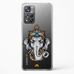 Regal Ganesha Crystal Clear Transparent Case-(Xiaomi)