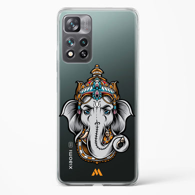 Regal Ganesha Crystal Clear Transparent Case-(Xiaomi)