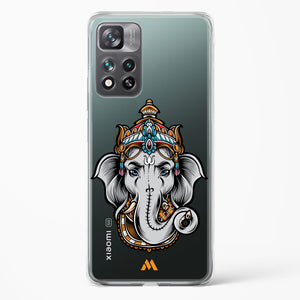 Regal Ganesha Crystal Clear Transparent Case-(Xiaomi)