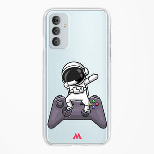 Space Dabbing Crystal Clear Transparent Case-(Samsung)