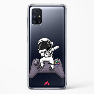 Space Dabbing Crystal Clear Transparent Case-(Samsung)