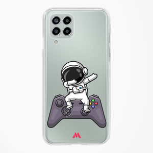 Space Dabbing Crystal Clear Transparent Case-(Samsung)