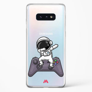 Space Dabbing Crystal Clear Transparent Case-(Samsung)