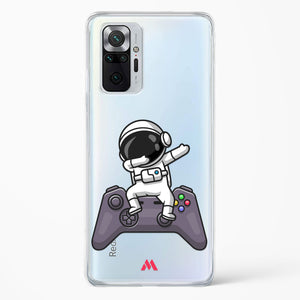 Space Dabbing Crystal Clear Transparent Case-(Xiaomi)