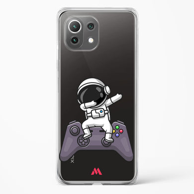 Space Dabbing Crystal Clear Transparent Case-(Xiaomi)