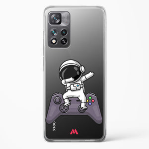 Space Dabbing Crystal Clear Transparent Case-(Xiaomi)