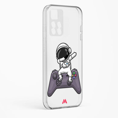 Space Dabbing Crystal Clear Transparent Case-(Xiaomi)