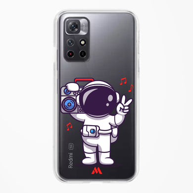 Space Grooving Crystal Clear Transparent Case-(Xiaomi)