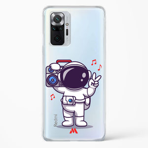 Space Grooving Crystal Clear Transparent Case-(Xiaomi)