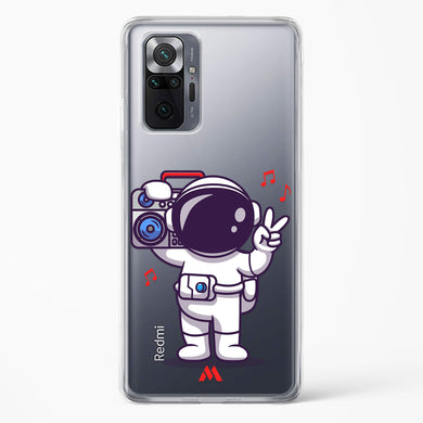 Space Grooving Crystal Clear Transparent Case-(Xiaomi)