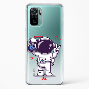 Space Grooving Crystal Clear Transparent Case-(Xiaomi)