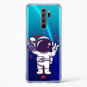 Space Grooving Crystal Clear Transparent Case-(Xiaomi)