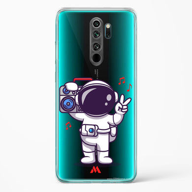 Space Grooving Crystal Clear Transparent Case-(Xiaomi)