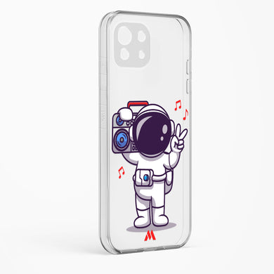 Space Grooving Crystal Clear Transparent Case-(Xiaomi)